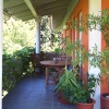 Ferienhaus Hoerbranz Terrasse